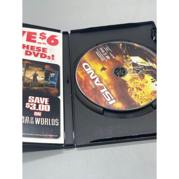 The Island DVD Ewan McGregor Johansson 2003 DreamWorks PG-13 English READ - Picture 3 of 3